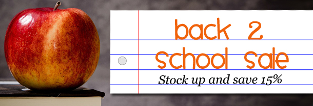 Back 2 School Soap Sale!