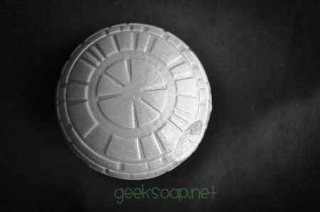 Death Star 3D spherical geek soap by GEEKSOAP.net