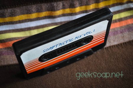 GEEKSOAP mixtape Guardians of the Galaxy cassette geek soap