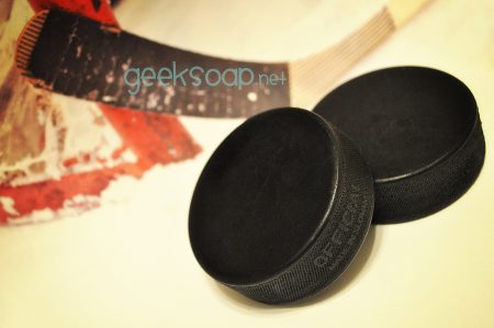 hockey puck geek soap by GEEKSOAP.net