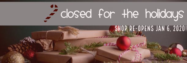 GEEKSOAP is closed temporarily for the holidays - shop re-opens Jan 6, 2020