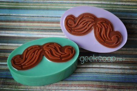 mustache geek soap by GEEKSOAP.net