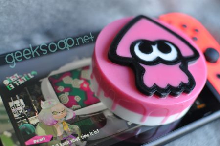 pink inkling Splatoon geeky soap by GEEKSOAP.net