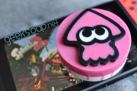 pink inkling Splatoon geeky soap by GEEKSOAP.net